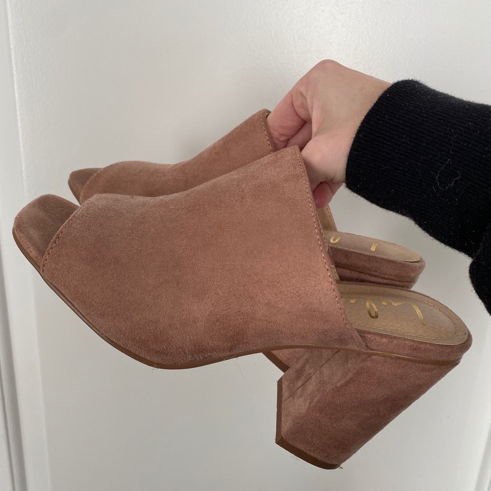 Lulus Pink Heels/Mules